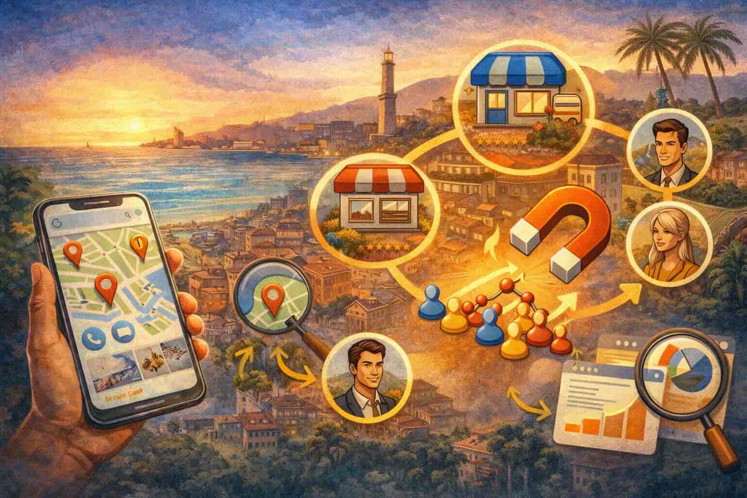 Google Maps nel 2026: come posizionarti nei quartieri giusti e rubare clienti ai competitor (senza fare Ads)